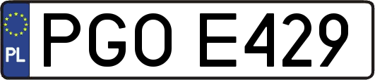 PGOE429