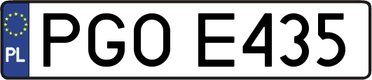 PGOE435