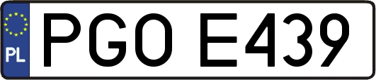 PGOE439