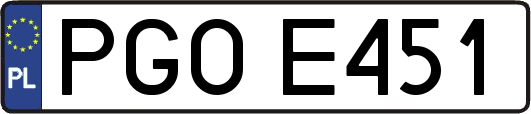 PGOE451