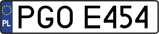 PGOE454