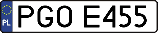 PGOE455