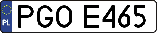 PGOE465