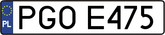 PGOE475