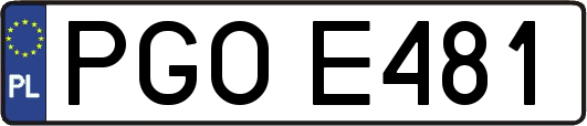 PGOE481