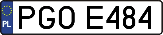 PGOE484