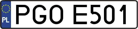 PGOE501