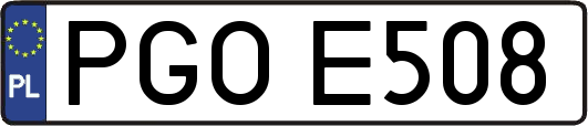 PGOE508