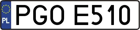 PGOE510