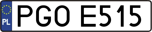 PGOE515