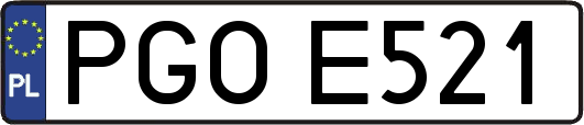 PGOE521