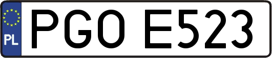 PGOE523