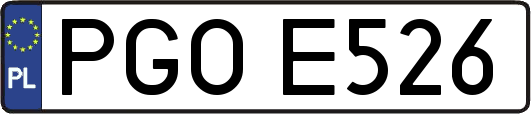 PGOE526