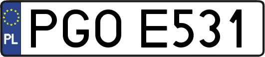 PGOE531