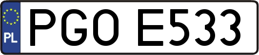 PGOE533