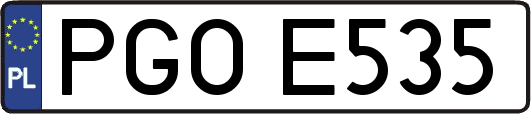PGOE535