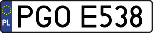 PGOE538
