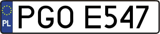 PGOE547