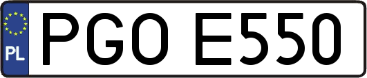 PGOE550