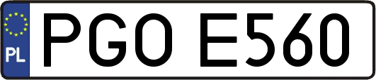 PGOE560