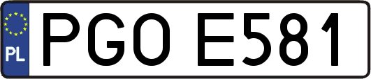 PGOE581
