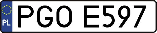 PGOE597