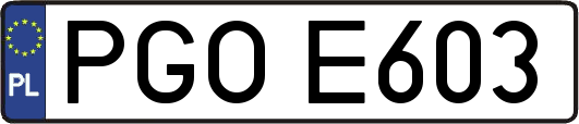 PGOE603