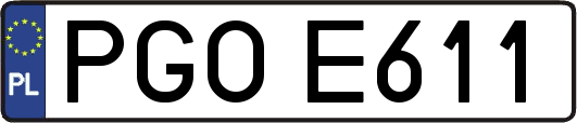 PGOE611