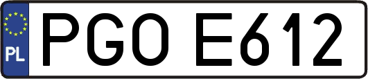 PGOE612