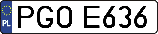 PGOE636