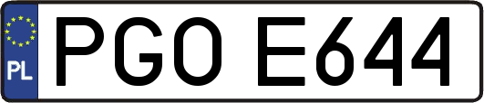PGOE644