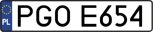 PGOE654