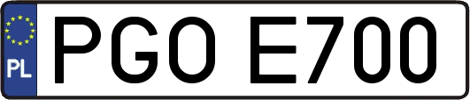 PGOE700