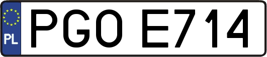 PGOE714