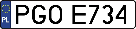 PGOE734