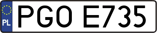 PGOE735