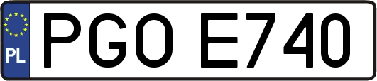 PGOE740