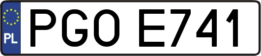 PGOE741