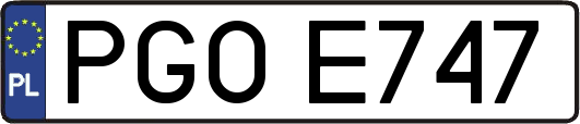 PGOE747