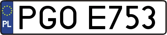 PGOE753