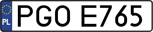 PGOE765