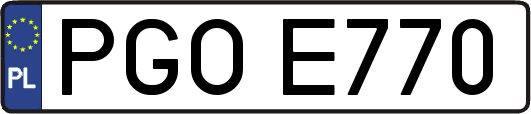 PGOE770