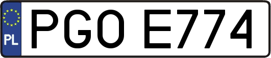 PGOE774
