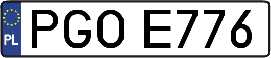 PGOE776