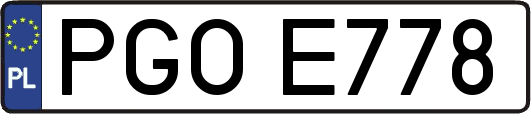 PGOE778