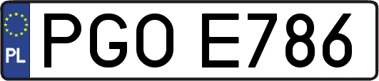 PGOE786