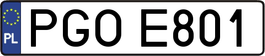 PGOE801