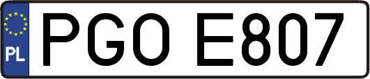 PGOE807