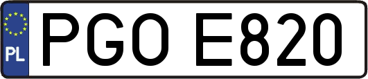 PGOE820