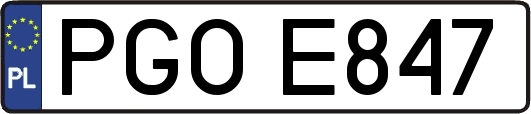 PGOE847